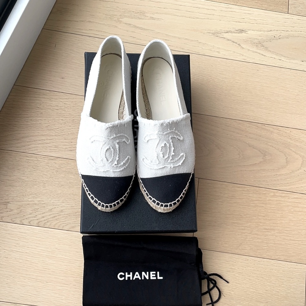Chanel espadrilles Size 38 US 8